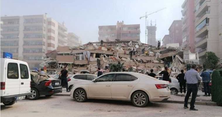 последствия землетрясения Измир