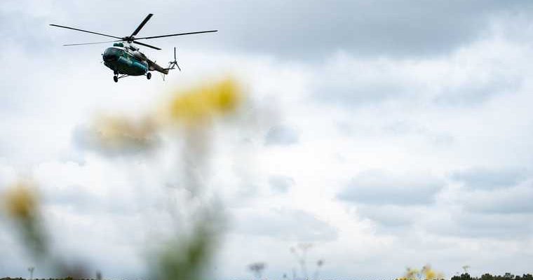 российский вертолет упал на территории Армении