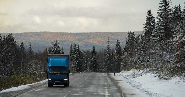 Челябинская область М5 трасса ограничение движения снег зима гололед погода потепление мокрый снег весна ГИБДД