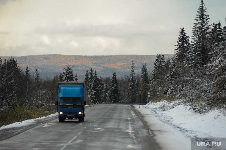 Челябинская область М5 трасса ограничение движения снег зима гололед погода потепление мокрый снег весна ГИБДД